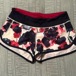 Lululemon Speed Shorts, 2.5”, Size 4